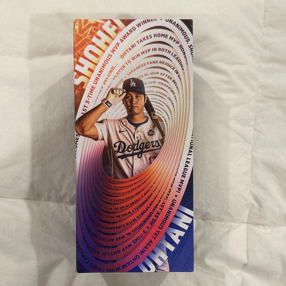 Shohei Ohtani 2024 MVP bobblehead NEW IN BOX